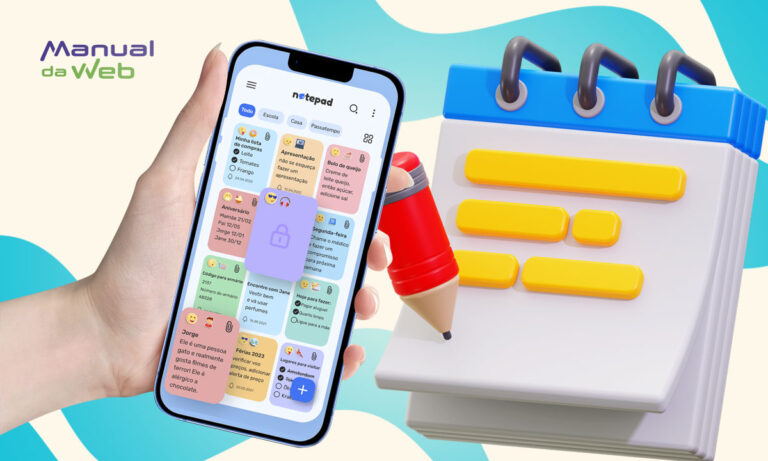 Caderno digital de notas