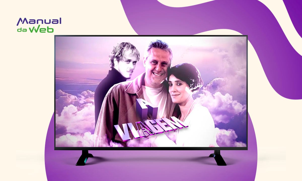 Aplicativo oficial para assistir à novela A Viagem na Globo