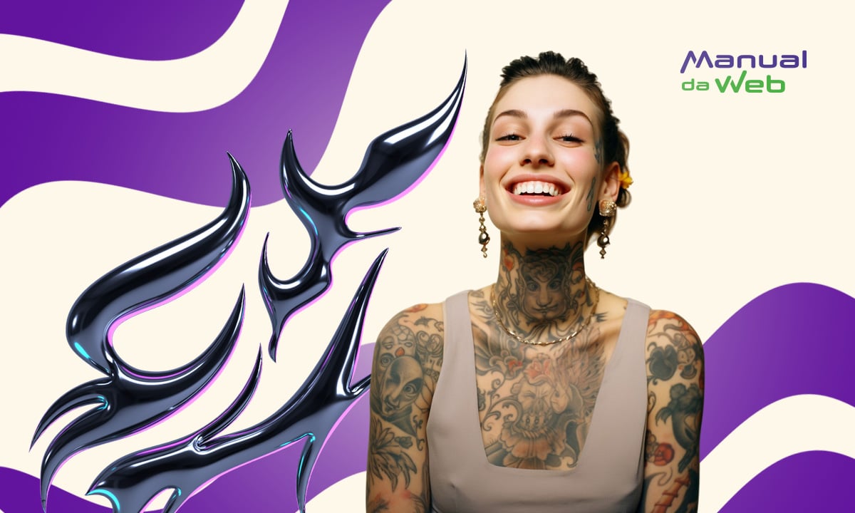 Simular tatuagem no corpo: teste vários desenhos em poucos cliques
