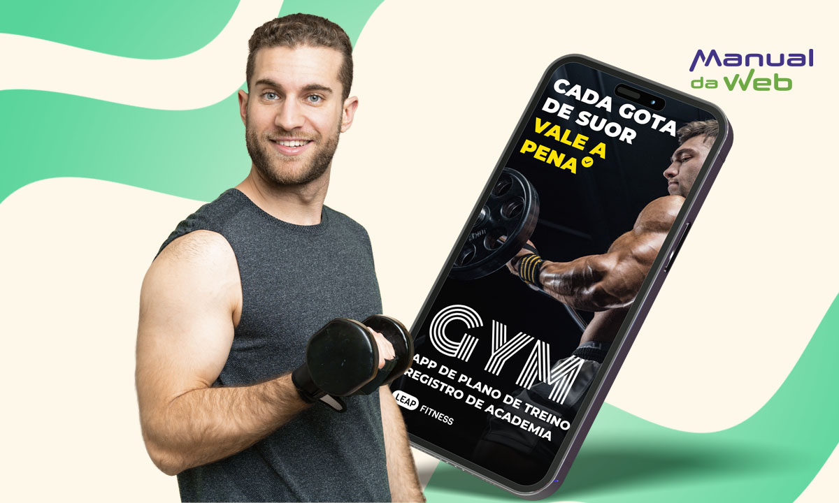 Treino de academia gratuito do iniciante ao avançado