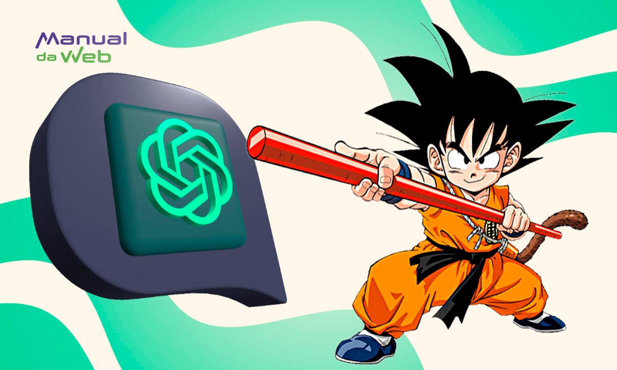 Imagem estilo Dragon Ball