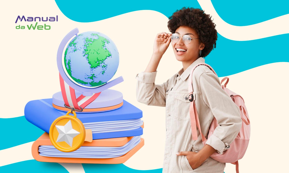 App para ganhar pontos estudando, brindes e horas de voluntariado