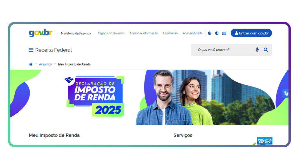 Restituição do Imposto de Renda de 2025