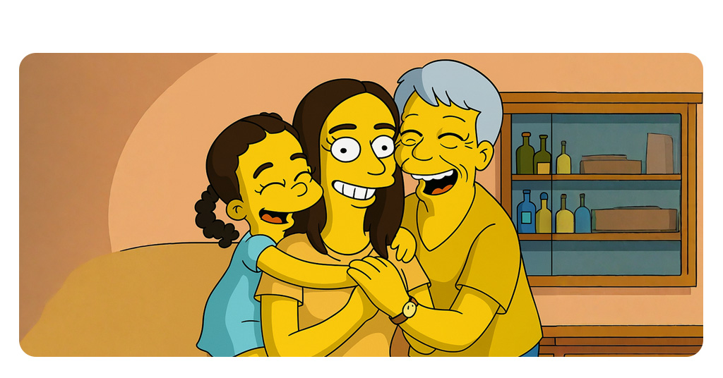 Passo a passo de como fazer sua foto no estilo Simpsons 2 Foto no estilo Simpsons