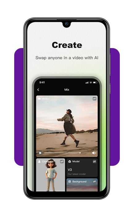 Faça divertidas animações com IA grátis com o Viggle 2 Animações com IA grátis