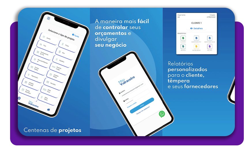 Aplicativo para vidraceiro: projetos e orçamentos na palma da mão 2 Aplicativo para vidraceiro