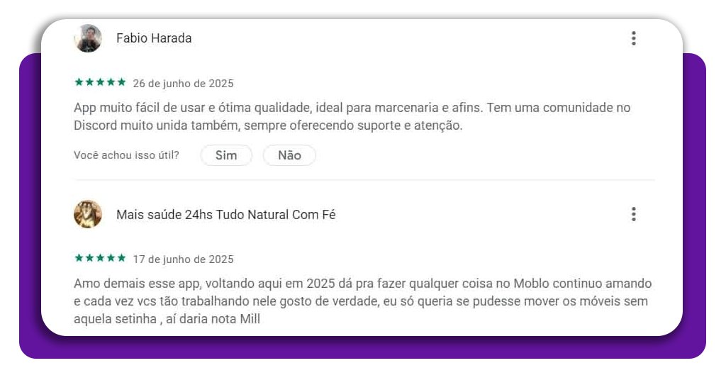 Desenhar móveis planejados no celular