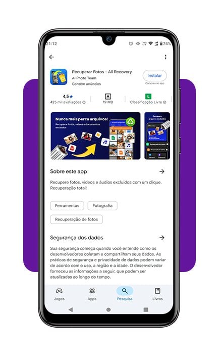 Métodos fáceis para recuperar fotos no celular Motorola 2 Recuperar fotos no celular Motorola