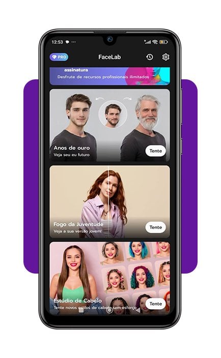Simule seu rosto jovem na foto com este app gratuito 2 Rosto jovem na foto
