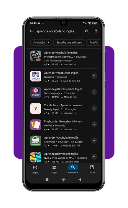 Recurso para aprender vocabulário em inglês offline de graça 2 Aprender vocabulário em inglês