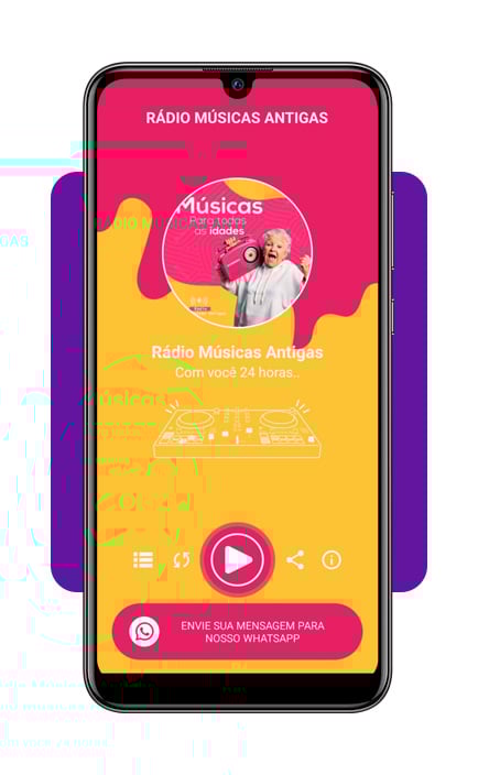 Transforme seu celular em uma rádio de músicas antigas 3 Rádio de músicas antigas