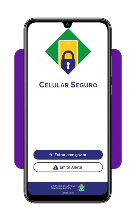 Como usar o app Celular Seguro