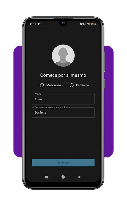Criador de árvore genealógica pelo celular fácil de usar 3 Criador de árvore genealógica