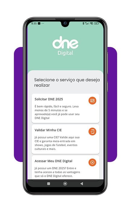 Aplicativo para fazer a carteira de estudante digital online 3 Fazer a carteira de estudante digital