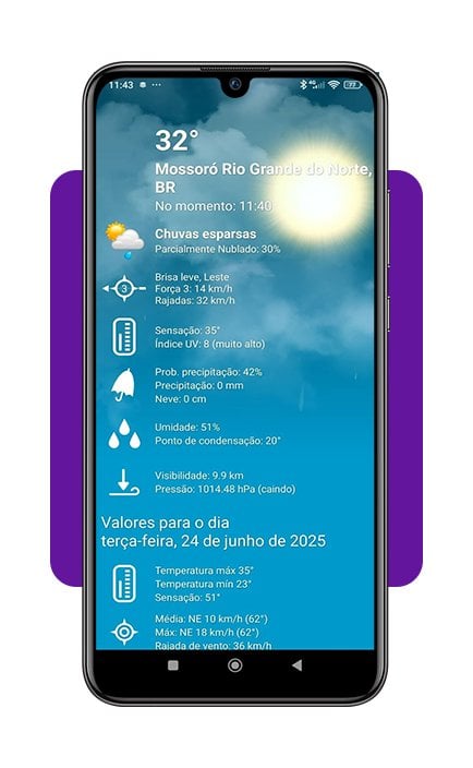 Tempo Brasil: app para saber o clima na sua cidade 3 Saber o clima
