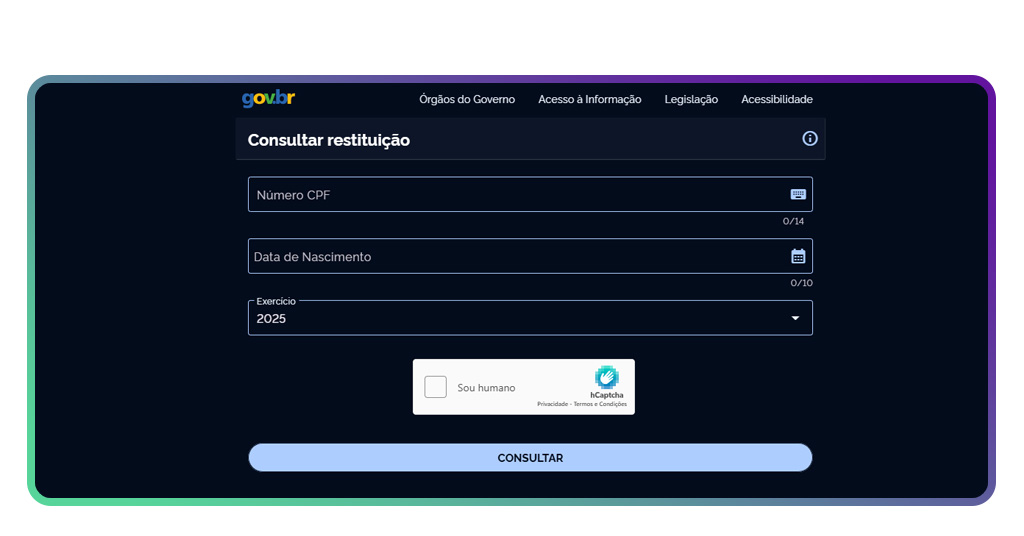 Restituição do Imposto de Renda de 2025