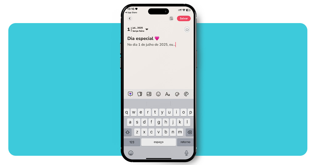 App de diário privado com senha para seus pensamentos mais secretos 4 Diário privado com senha