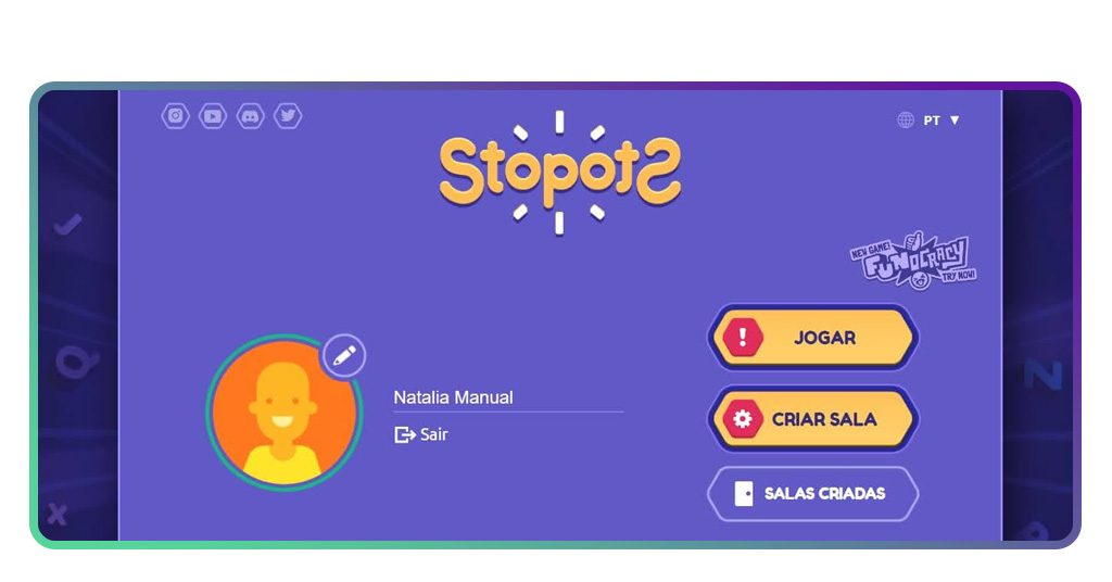 Clássico atualizado: saiba onde jogar Stop online como os amigos 4 Jogar Stop online