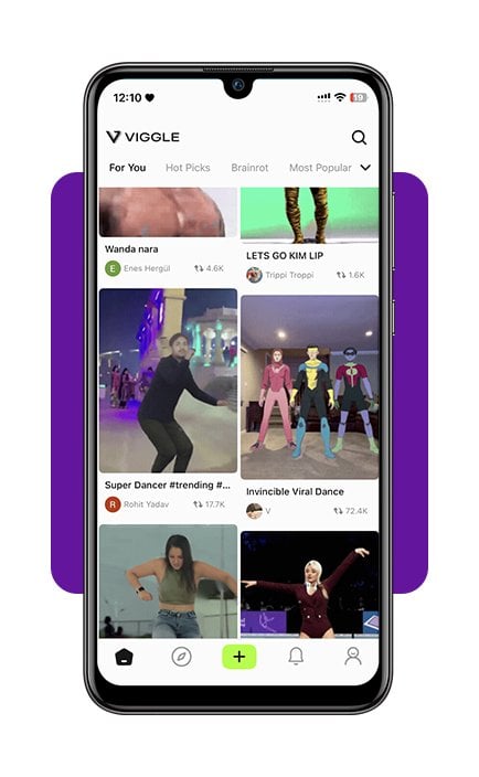 Faça divertidas animações com IA grátis com o Viggle 4 Animações com IA grátis