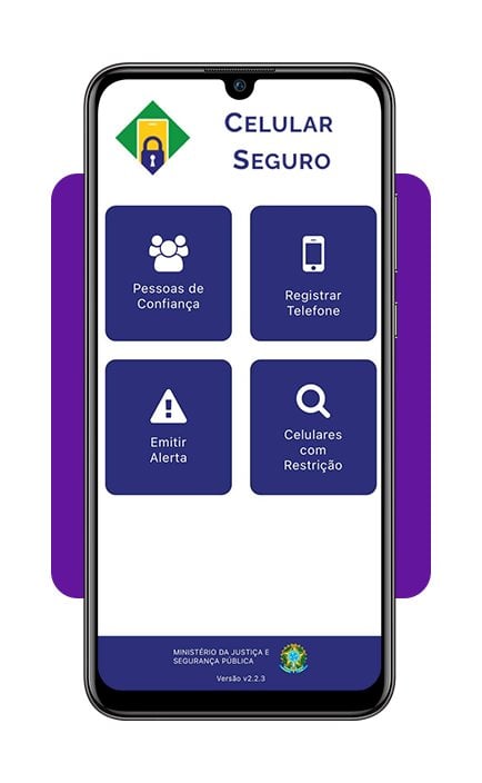 Como usar o app Celular Seguro