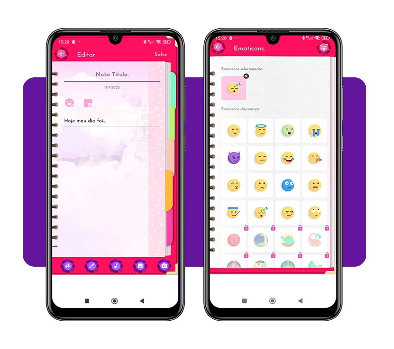 Diário de unicórnio com cadeado para meninas (100% digital) 4 Diário de unicórnio com cadeado