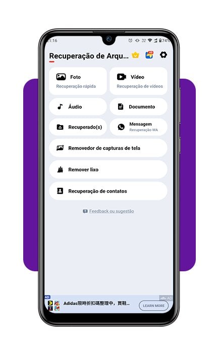Métodos fáceis para recuperar fotos no celular Motorola 4 Recuperar fotos no celular Motorola