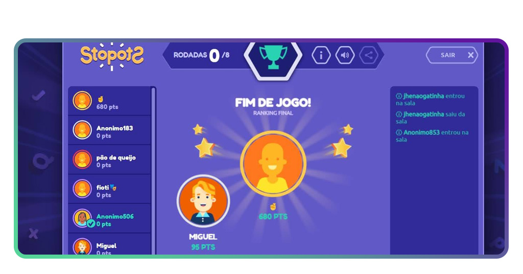 Clássico atualizado: saiba onde jogar Stop online como os amigos 5 Jogar Stop online