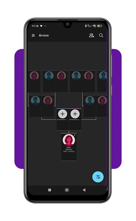 Criador de árvore genealógica pelo celular fácil de usar 5 Criador de árvore genealógica