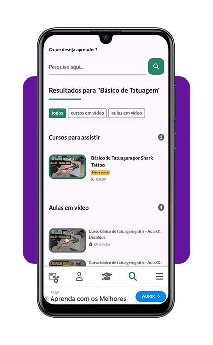 Curso Básico de Tatuagem: aulas online totalmente gratuitas 5 Curso Básico de Tatuagem