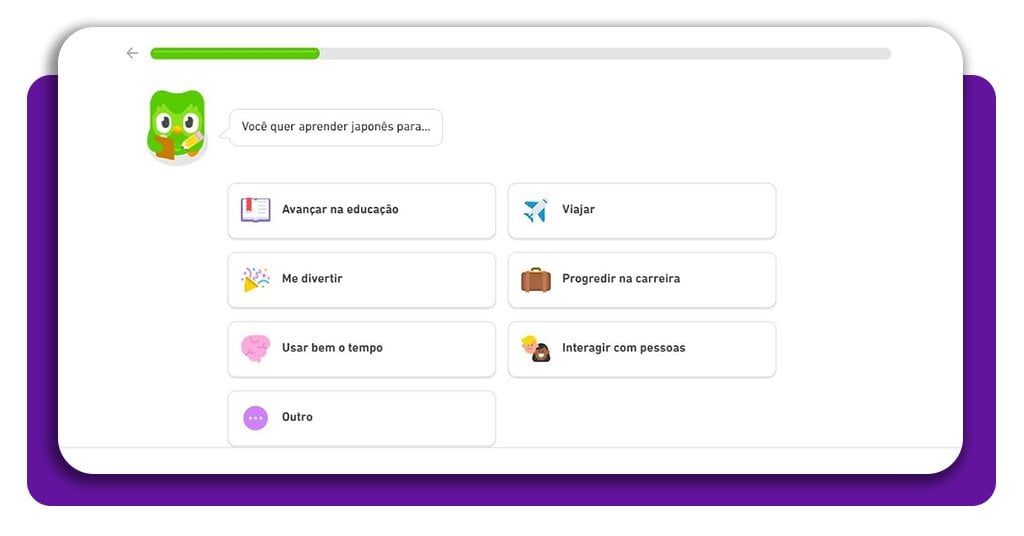 Veja como começar um curso de japonês no Duolingo (grátis) 5 Curso de japonês no Duolingo