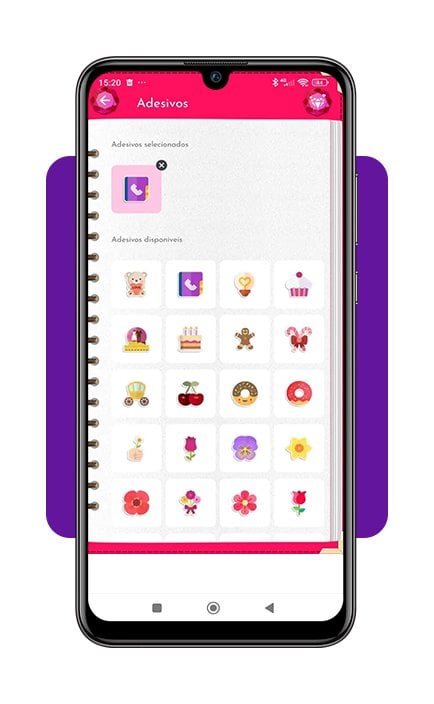 Diário de unicórnio com cadeado para meninas (100% digital) 5 Diário de unicórnio com cadeado