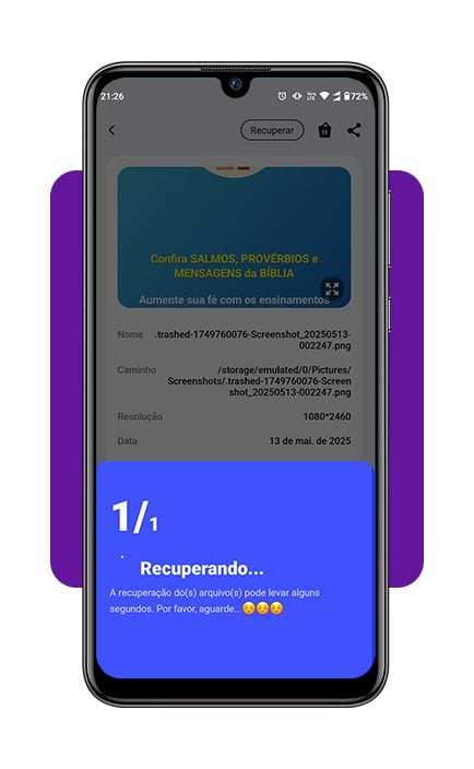 Métodos fáceis para recuperar fotos no celular Motorola 5 Recuperar fotos no celular Motorola
