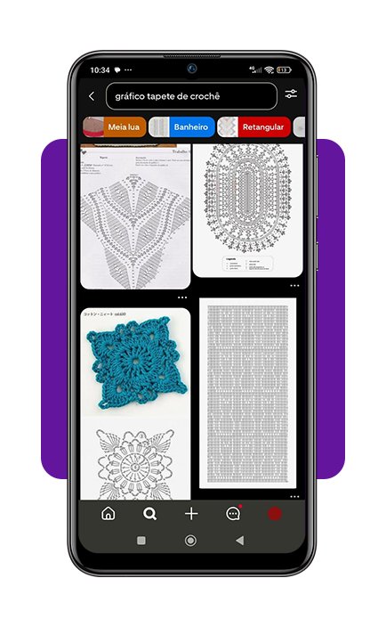 Tapete de crochê para casa: gráficos e pontos disponíveis online 5 Tapete de crochê para casa
