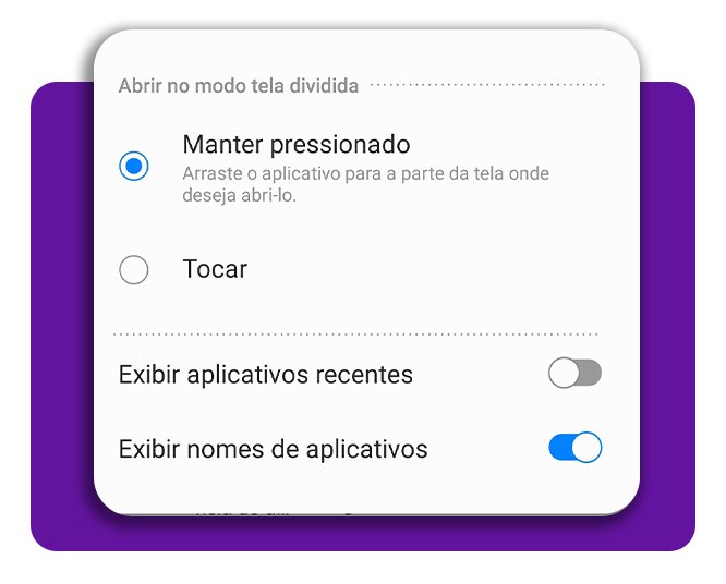 Como dividir a tela do celular