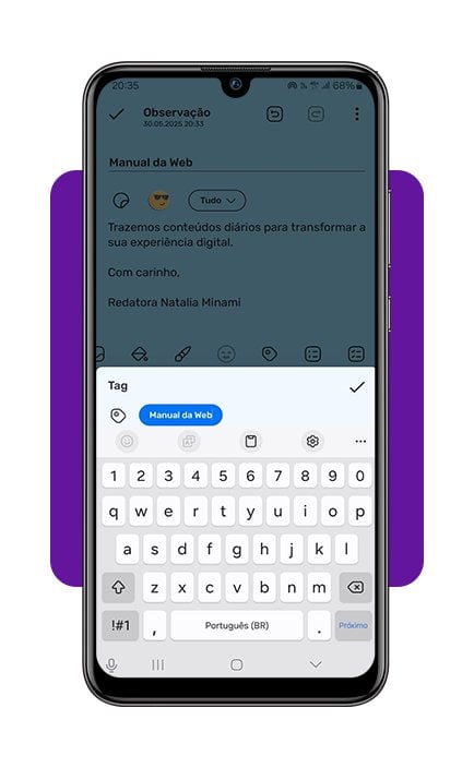 Caderno digital de notas para usar 100% grátis no celular 6 Caderno digital de notas