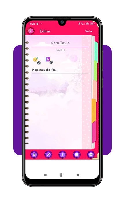 Diário de unicórnio com cadeado para meninas (100% digital) 6 Diário de unicórnio com cadeado