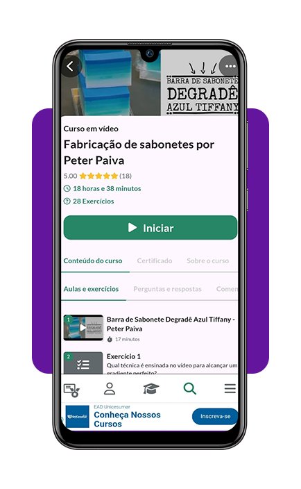 Curso de Fabricação de Sabonetes com aulas online gratuitas 6 Curso de Fabricação de Sabonetes