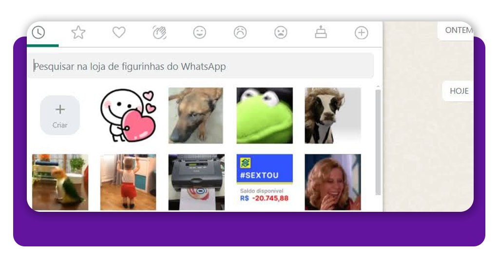 Figurinhas para WhatsApp do Pinterest