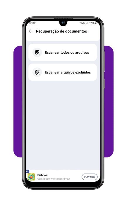 Recuperar documentos excluídos