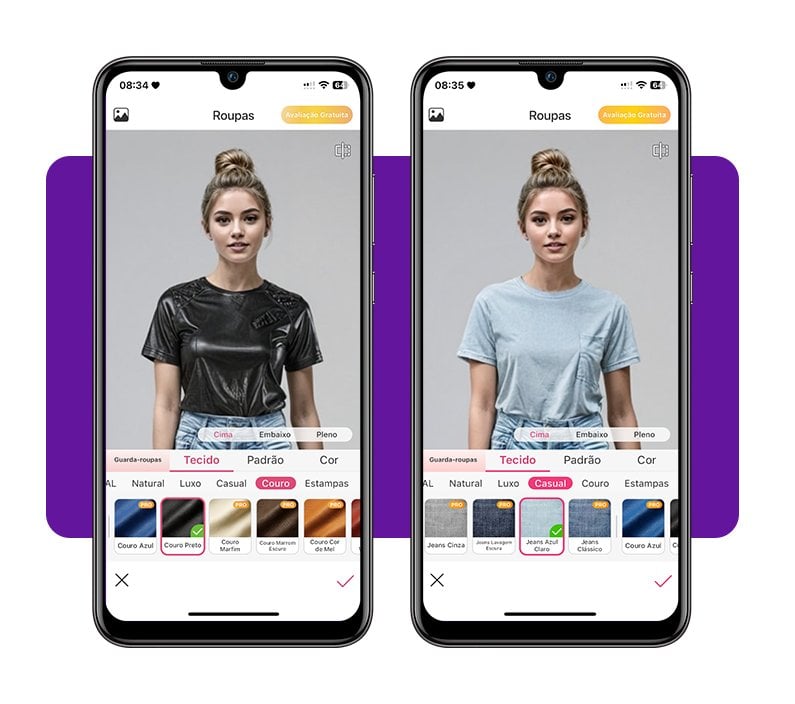 Teste de coloração pessoal online grátis