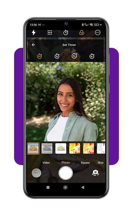 App de câmera HD para Android