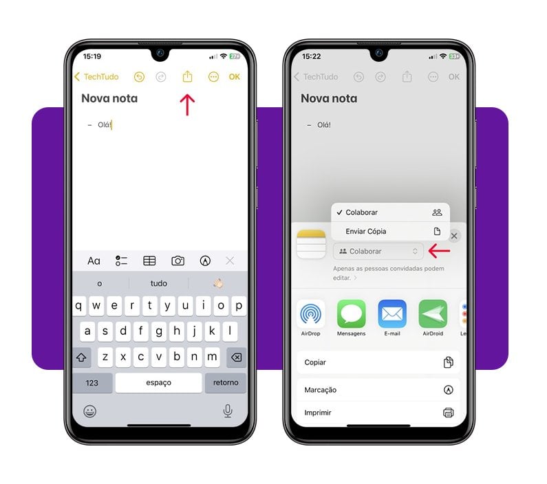 Chat secreto pelo bloco de notas