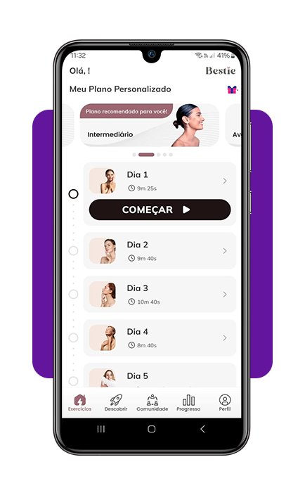 Exercícios de ioga facial