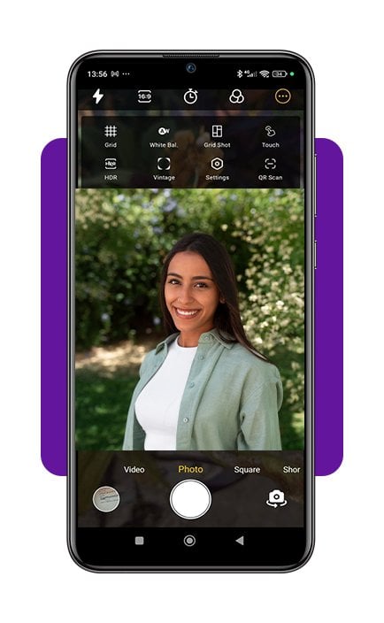 App de câmera HD para Android