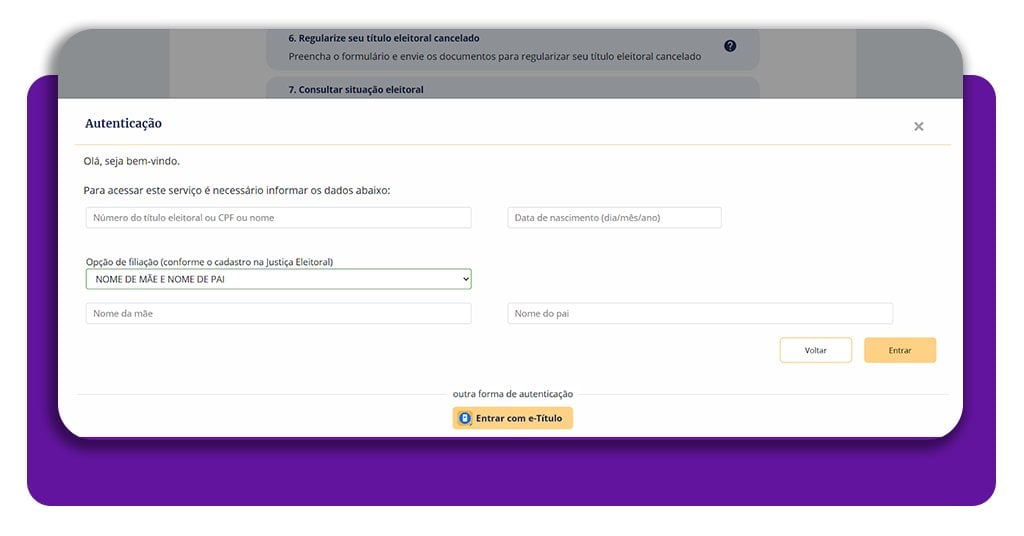 Aprenda como regularizar o título de eleitor pela internet 7 Como regularizar o título de eleitor
