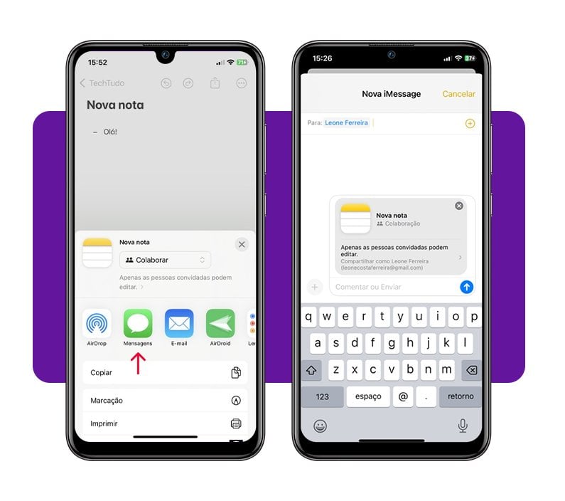 Chat secreto pelo bloco de notas
