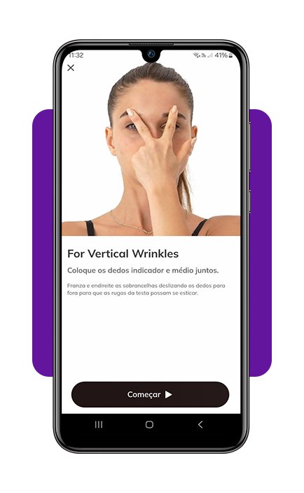 Exercícios de ioga facial