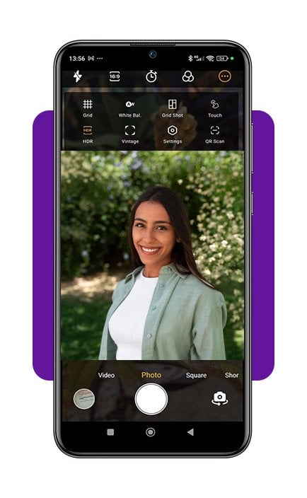 App de câmera HD para Android