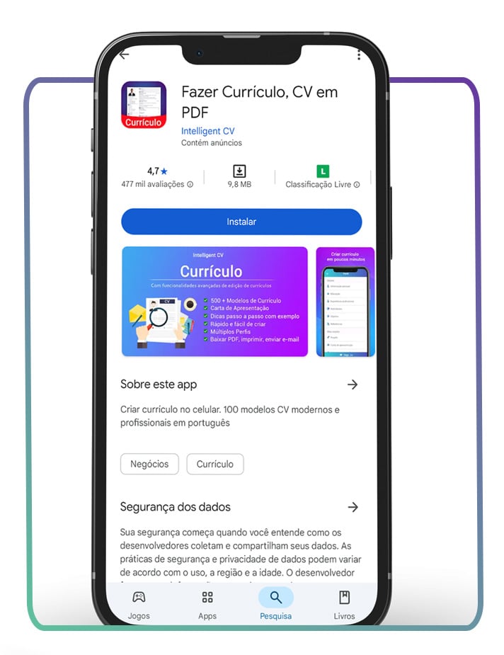 500 modelos de currículo para editar facilmente no celular 3 Modelos de currículo para editar