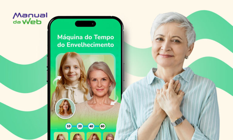 Aplicativo de envelhecimento